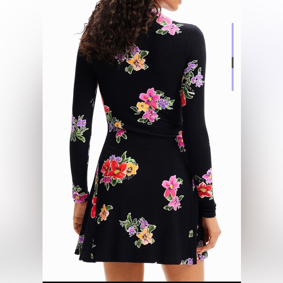 NWT Desigual Petony Skater Dress XL - Picture 4 of 12